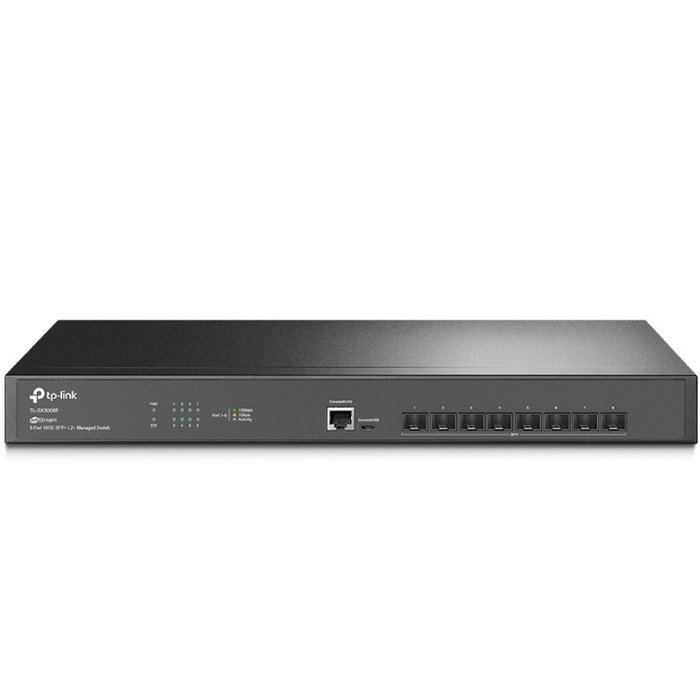 TP-Link Omada SX3008F Switch Gestionado L2/L3 con 8 Puertos SFP+ 10G